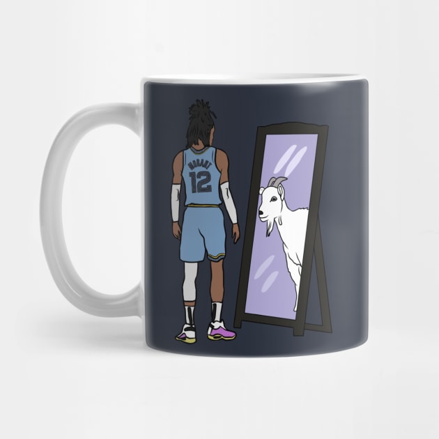 Ja Morant Mirror GOAT by rattraptees